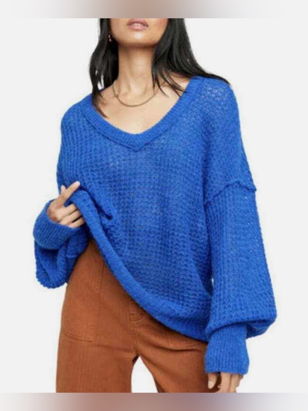 Free People V-Neck Sweater